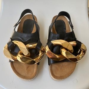 COPY - JW Anderson Chain Link Espadrille Wedge